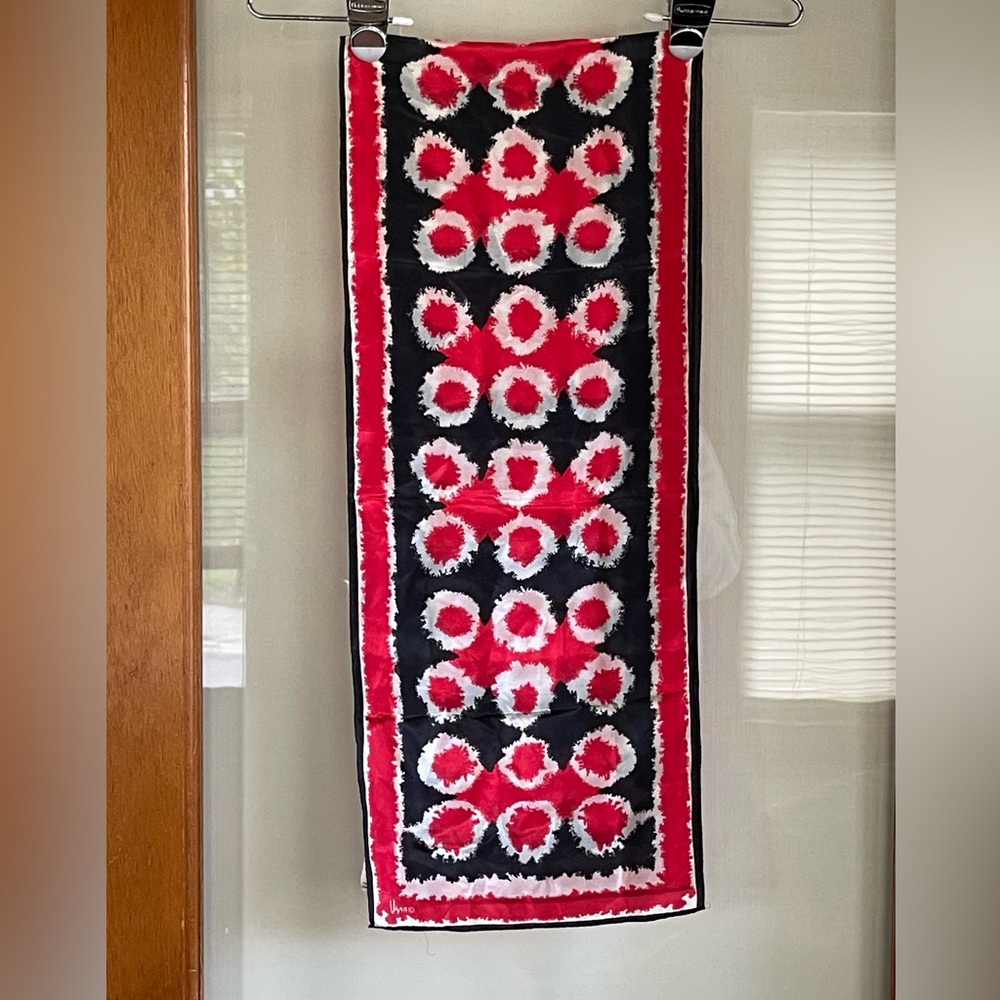 Vintage Vera Neumann silk scarf mid-century modern